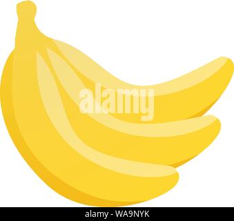 Ramo di Banana icona, stile isometrico Illustrazione Vettoriale