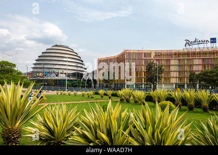 Radisson Blu Hotel e Centro Congressi, Kigali, Ruanda, Africa orientale Foto Stock