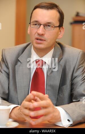 Mateusz Morawiecki Foto Stock