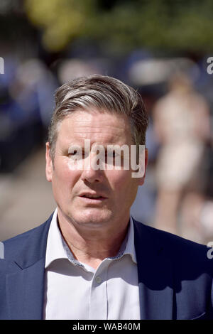 Sir Keir Stramer MP (Lab: Holborn e St Pancras) ombra Brexit segretario, Westminster, Luglio 2019 Foto Stock