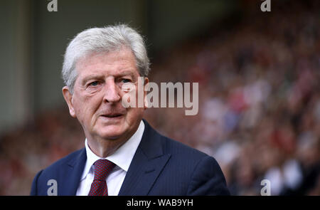 Il palazzo di cristallo manager Roy Hodgson Foto Stock