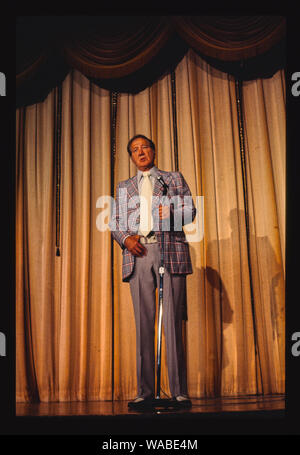 Il comico Eddie Shaffer, Granit, Kerhonkson, New York Foto Stock