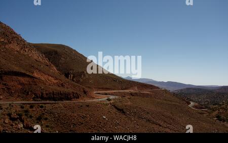 Impressioni di roadtrip attraverso il Marocco Foto Stock