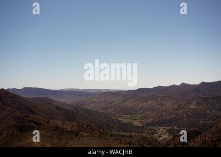 Impressioni di roadtrip attraverso il Marocco Foto Stock