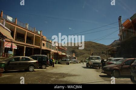 Impressioni di roadtrip attraverso il Marocco Foto Stock