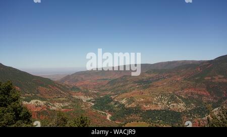 Impressioni di roadtrip attraverso il Marocco Foto Stock