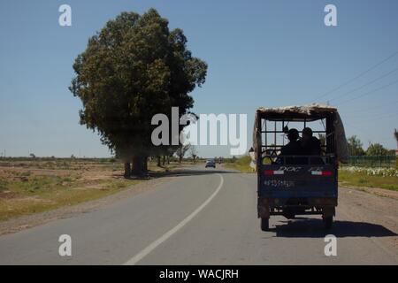 Impressioni di roadtrip attraverso il Marocco Foto Stock