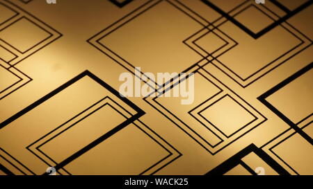 Abstract sfondo con linee nere Foto Stock
