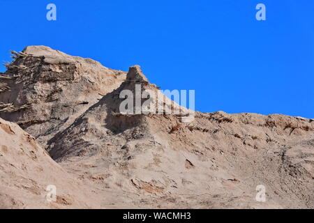 Rovine dell'antica città tibetana di Miran. Contea Di Ruoqiang-Xinjiang-Cina-0446 Foto Stock