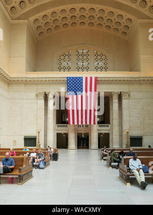 Ottima Camera, Union Station. Chicago, Illinois. Foto Stock