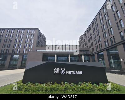 --FILE--Vista del quartier generale di NetEase Inc a Pechino in Cina, 8 luglio 2019. NetEase giochi, i giochi online di divisione NetEase Inc ha annunciato o Foto Stock