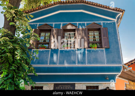 Koprivshtitsa, Bulgaria;architettura del XIX secolo; Foto Stock