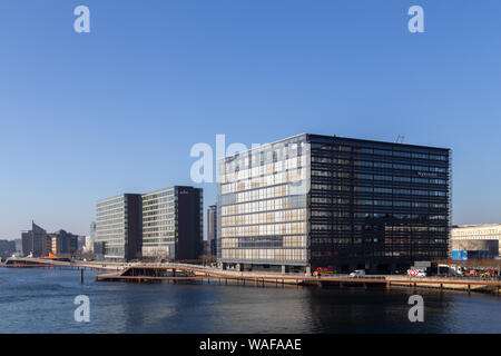 Nykredit edifici di Copenhagen, Danimarca Foto Stock