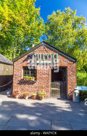 Bakehouse Derwen del 1900 presso il St Fagans Museo Nazionale di Storia gallese, Cardiff Wales, Regno Unito Foto Stock