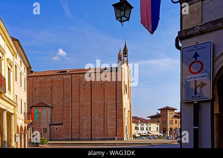 Kirche, Duomo di Santa Maria Assunta, Montagnana Italien (Italia), 30076679 Foto Stock