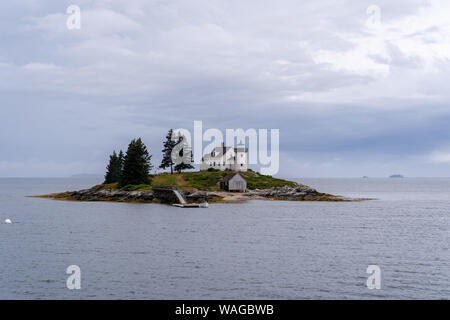 Isola di zucca, Scenic Maine al suo meglio. Foto Stock