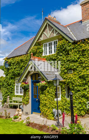 Westport nella contea di Mayo IrelandIve coperto in casa Foto Stock