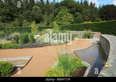 RHS Rosemoor - fresco giardino, North Devon, Inghilterra, Regno Unito Foto Stock