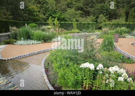 RHS Rosemoor - fresco giardino, North Devon, Inghilterra, Regno Unito Foto Stock