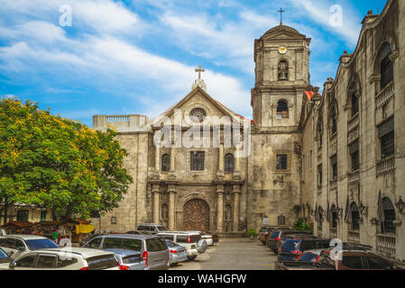 San Agustin Chiesa a Manila nelle Filippine Foto Stock