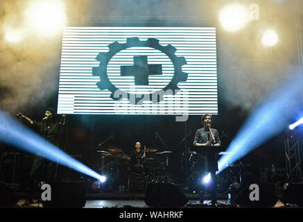 Laibach, Sloveno banda industriale Foto Stock