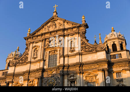 San Carlo Borromeo Chiesa Hendrik coscienza square Anversa in Belgio Foto Stock