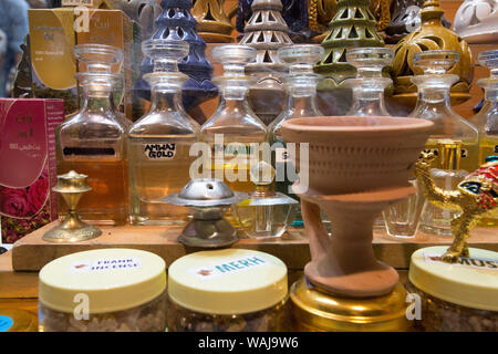 Mutrah souq, vecchio bazaar. Muscat Oman. Foto Stock