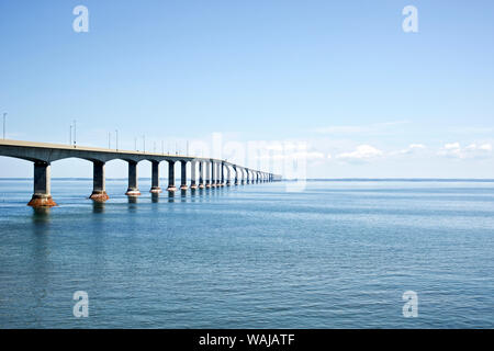 Canada, New Brunswick, Confederazione ponte lungo l'Autostrada Trans-Canada Foto Stock
