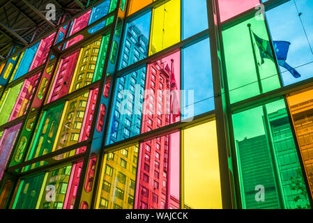 Canada Quebec, Montreal. Palais des Congres de Montreal, convention center. Foto Stock