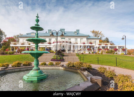 Canada Quebec, Quebec City. Montmorency, scivoli Montmorency, cascate, Manoir Montmorency, ristorante Foto Stock