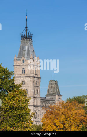 Canada Quebec, Quebec City. Hotel du parlement, Quebec legislatura provinciale esterno Foto Stock