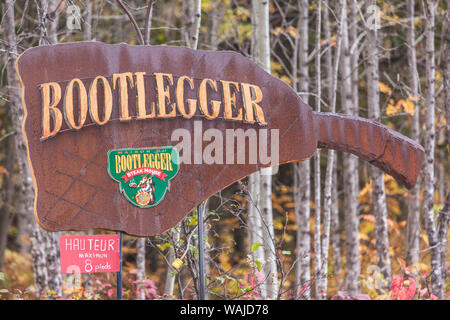 Canada Quebec, La Malbaie. Maison de Bootlegger, ristorante in ex bootlegger's house Foto Stock