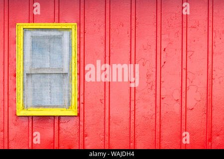 Canada Quebec, Saint-Ulric, colorato motel dettaglio Foto Stock