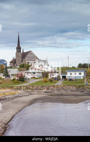 Canada Quebec, Cloridorme. Vista del villaggio Foto Stock