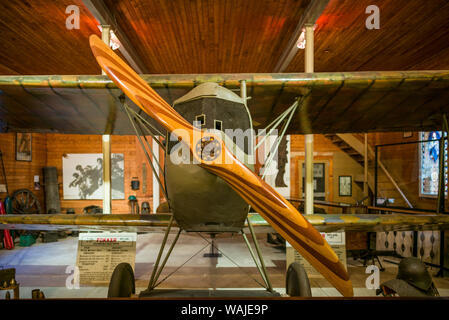 Canada Quebec, Lac Brome-Knowlton. Brome County Historical Society, WW1-ser tedesco Fokker D-VIII fighter aereo Foto Stock