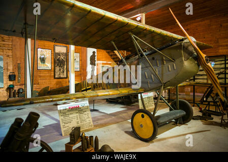 Canada Quebec, Lac Brome-Knowlton. Brome County Historical Society, WW1-ser tedesco Fokker D-VIII fighter aereo Foto Stock