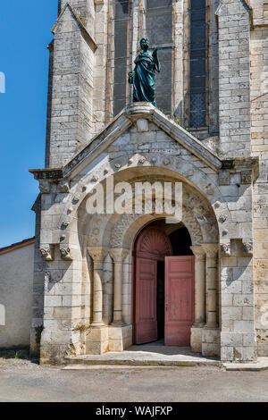 Francia, Vaylats. Chiesa. Foto Stock