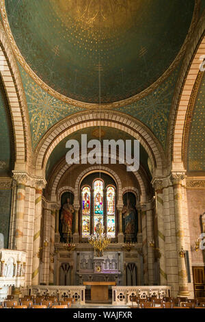 Francia, Vaylats. Interno della chiesa. Foto Stock