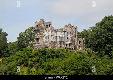 Il castello di Gillette, Gillette Castello Parco Statale, East Haddam, Connecticut, Stati Uniti d'America Foto Stock