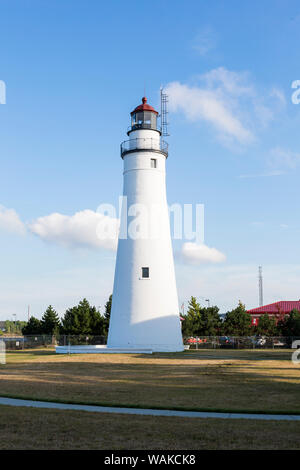 Fort Gratiot faro lungo il Lago Huron Port Huron, Michigan. Foto Stock