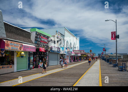 Stati Uniti d'America, New Jersey, Wildwoods. Wildwood Boardwalk Foto Stock