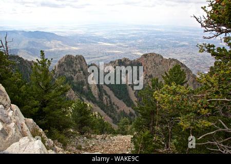 Stati Uniti d'America, Nuovo Messico, Sandia Vista Cresta Foto Stock