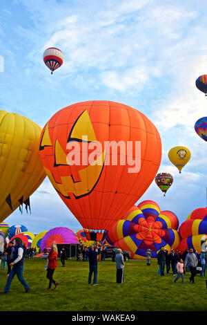 Stati Uniti d'America, Nuovo Messico, Albuquerque International Balloon Fiesta Foto Stock