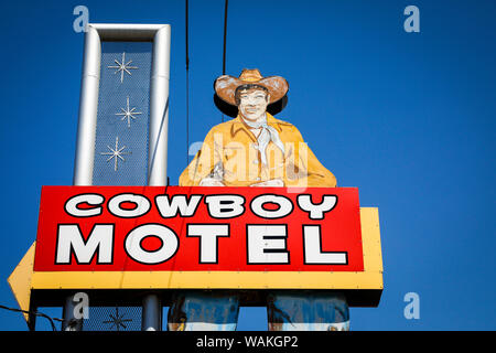Amarillo, Texas, Stati Uniti d'America. Itinerario 66 Foto Stock
