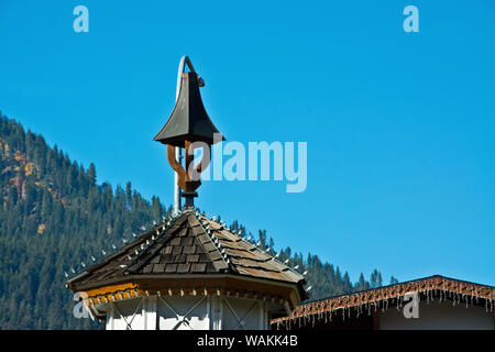 Leavenworth, villaggio bavarese, nello Stato di Washington, USA Foto Stock