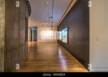 Interno del Frye Art Museum, Seattle, nello Stato di Washington (solo uso editoriale) Foto Stock