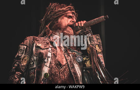 Copenhagen, Danimarca. 22nd, Giugno 2019. Il cantante e musicista Rob Zombie esegue un concerto dal vivo durante il danese heavy metal festival Copenhell 2019 a Copenaghen. (Photo credit: Gonzales foto - Nikolaj Bransholm). Foto Stock