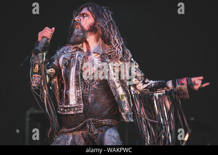 Copenhagen, Danimarca. 22nd, Giugno 2019. Il cantante e musicista Rob Zombie esegue un concerto dal vivo durante il danese heavy metal festival Copenhell 2019 a Copenaghen. (Photo credit: Gonzales foto - Nikolaj Bransholm). Foto Stock