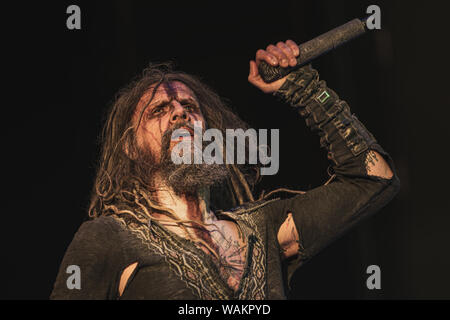 Copenhagen, Danimarca. 22nd, Giugno 2019. Il cantante e musicista Rob Zombie esegue un concerto dal vivo durante il danese heavy metal festival Copenhell 2019 a Copenaghen. (Photo credit: Gonzales foto - Nikolaj Bransholm). Foto Stock