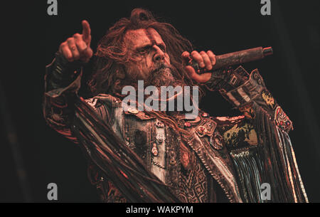 Copenhagen, Danimarca. 22nd, Giugno 2019. Il cantante e musicista Rob Zombie esegue un concerto dal vivo durante il danese heavy metal festival Copenhell 2019 a Copenaghen. (Photo credit: Gonzales foto - Nikolaj Bransholm). Foto Stock